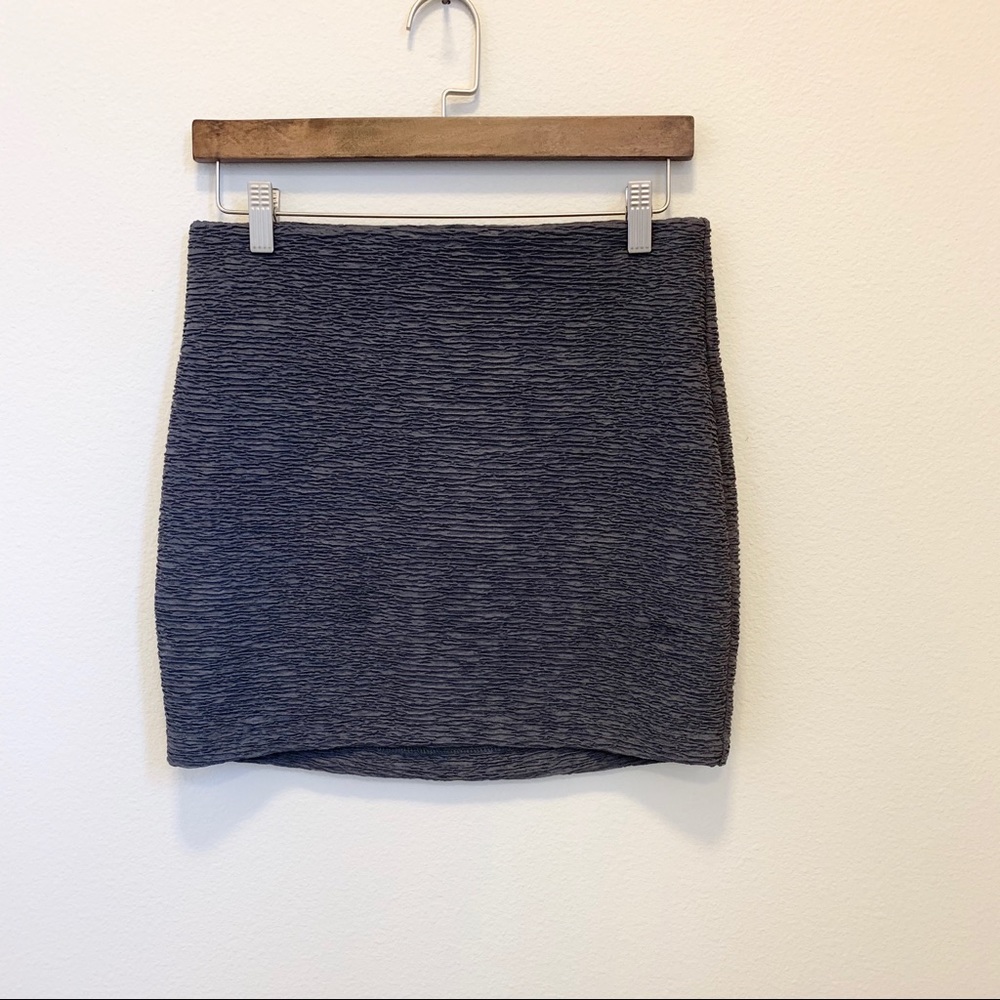 BCBGeneration gray mini skirt size S